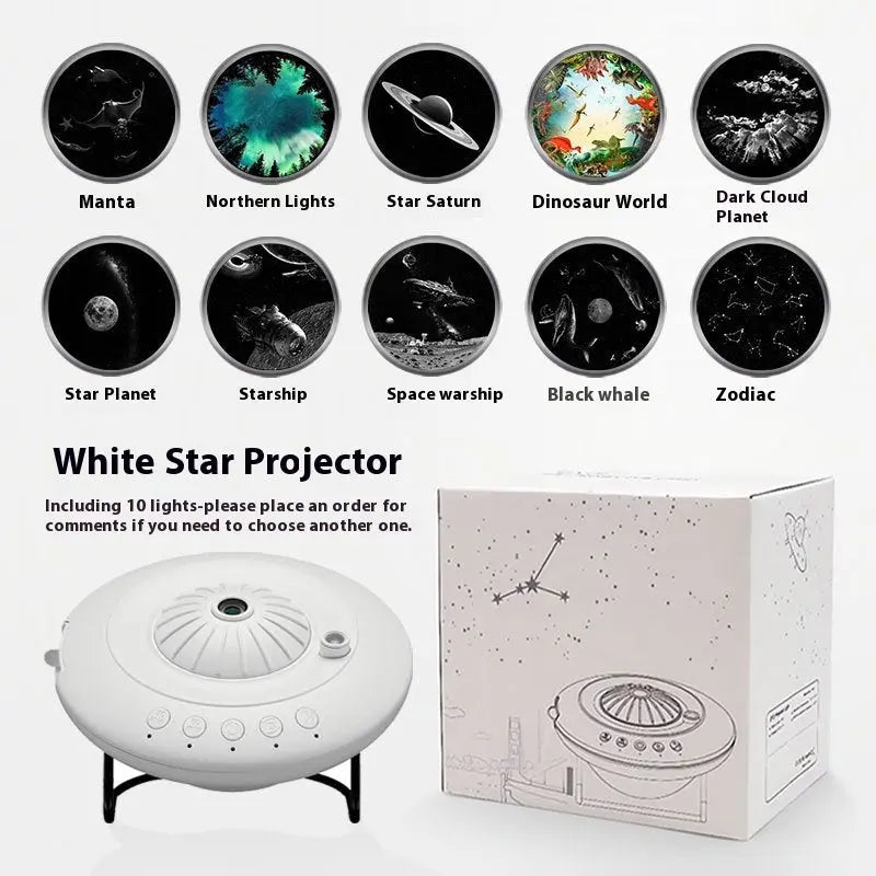 Star Projector Night Light - Celestial Ambient Lighting null