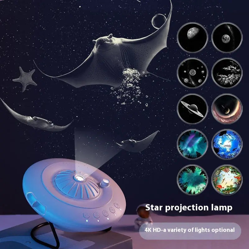 Star Projector Night Light - Celestial Ambient Lighting null