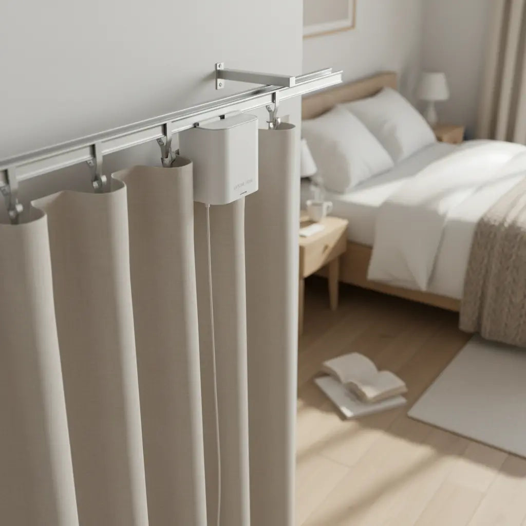 Smart Curtain Motor with Remote null