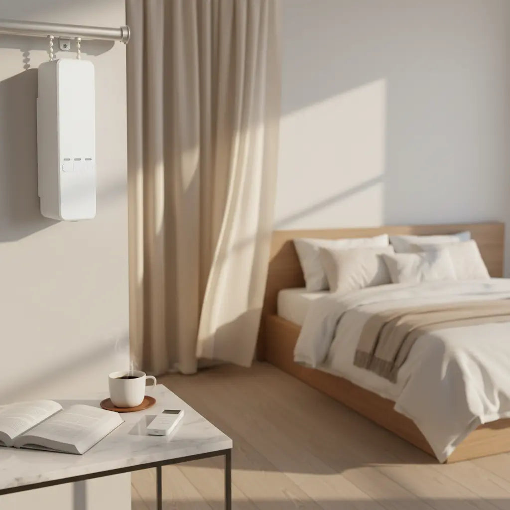 Smart Curtain Motor with Remote null